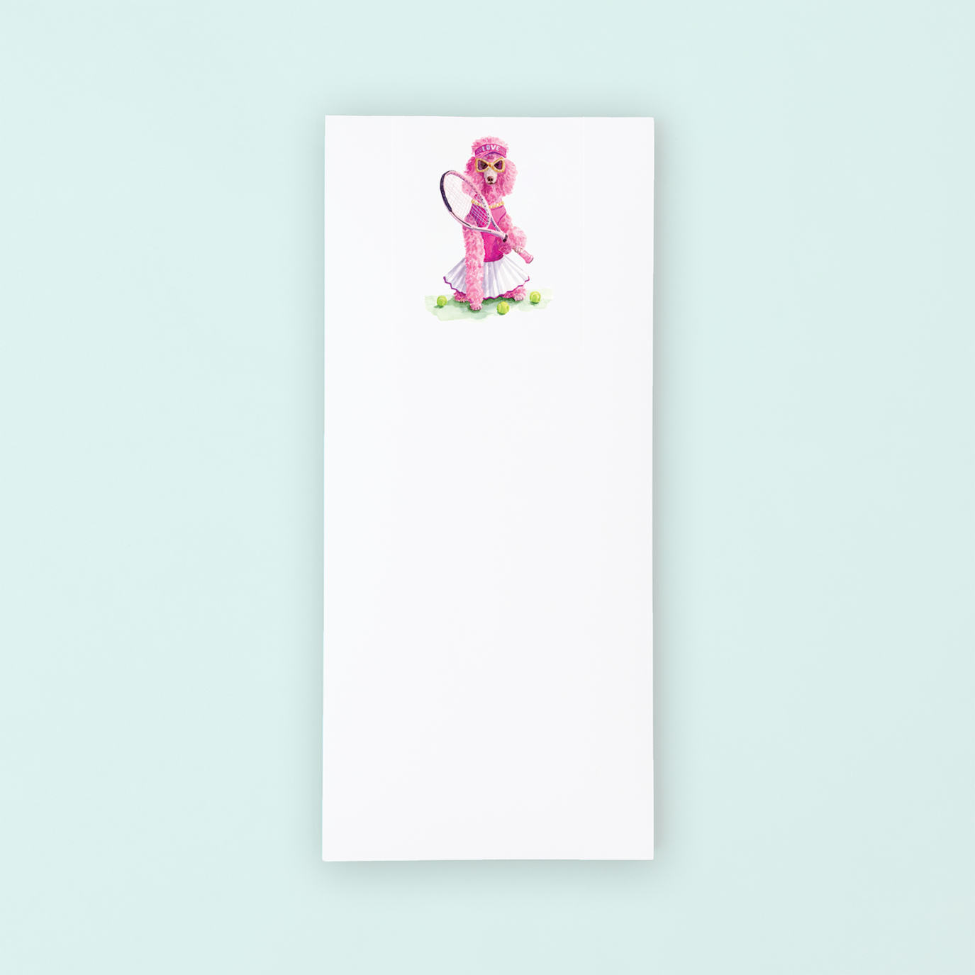 Tennis Poodle Listpad