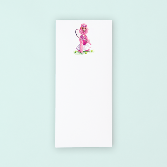 Tennis Poodle Listpad