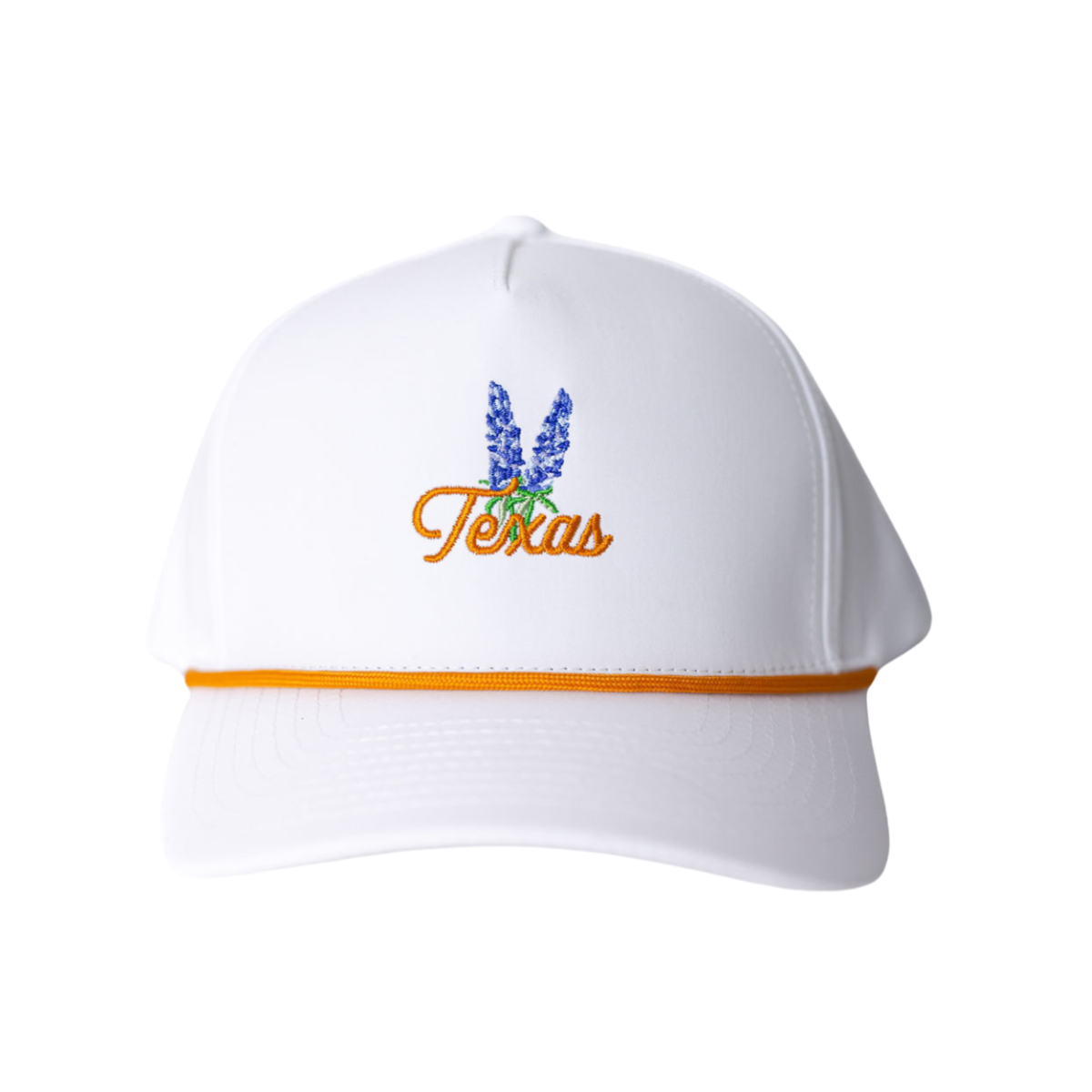 Texas Bluebonnet Rope Hat "Orange"