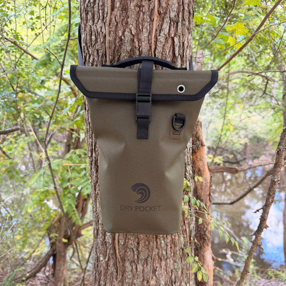 Waterproof Floating Shell Bag / Dry Bag - Olive Night