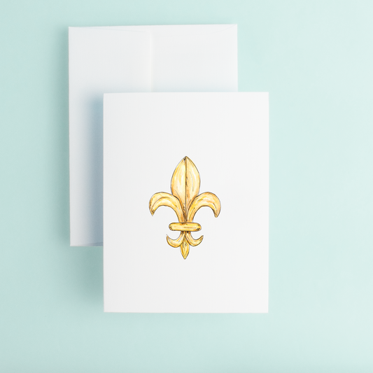 Gold Fleur de Lis