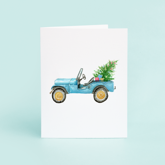 Jeep Christmas Card