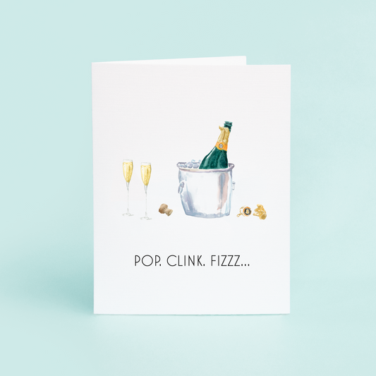Champagne Celebration "Pop. Clink. Fizzz"