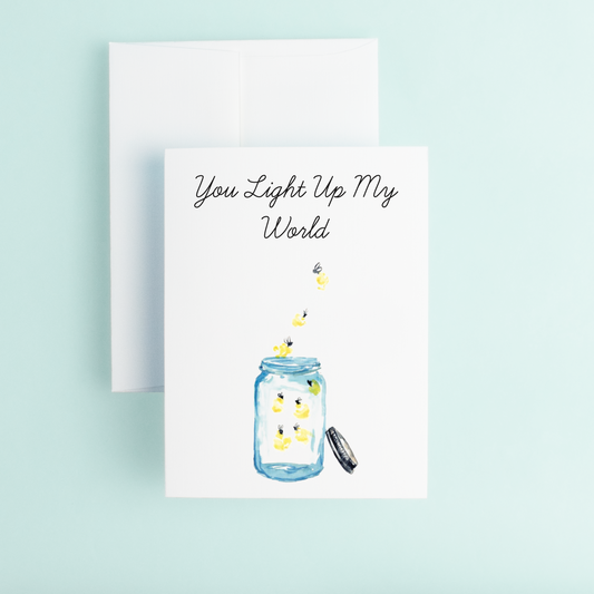 Lightning Bugs "You Light up My World"