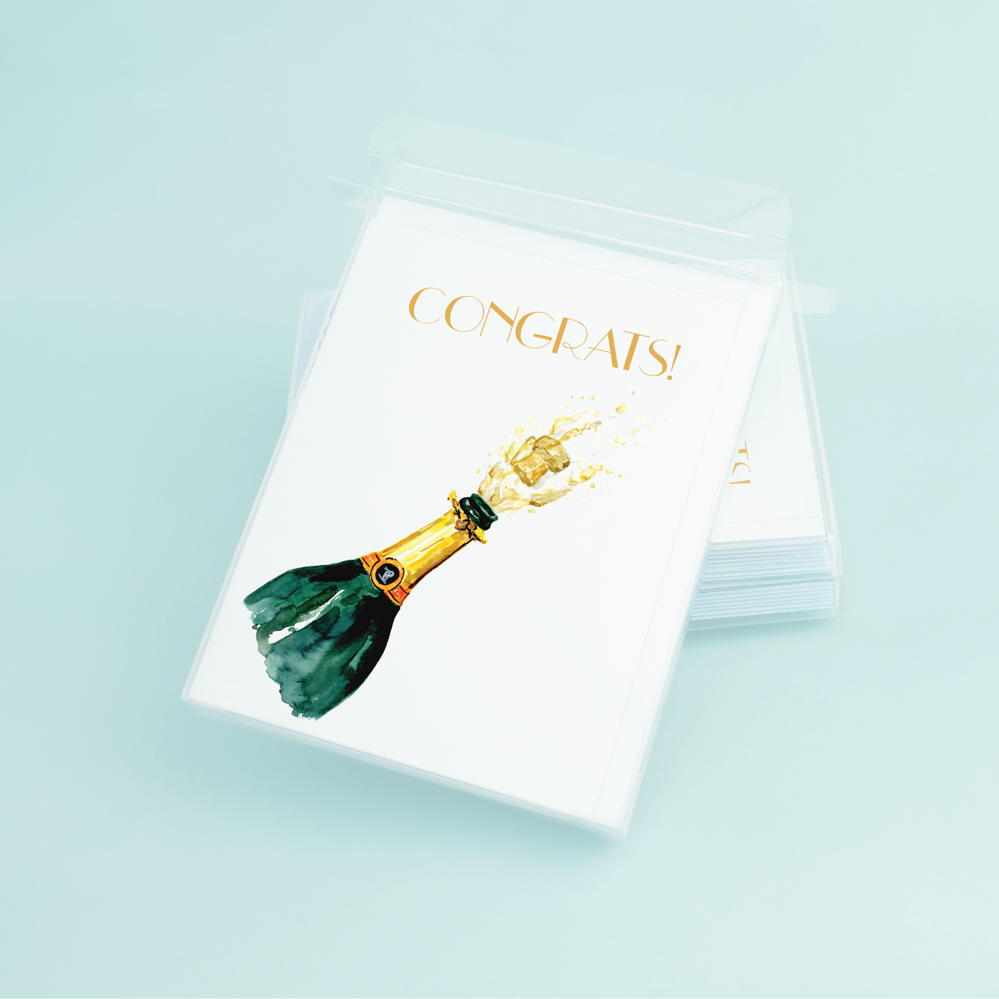 Champagne POP "Congrats"