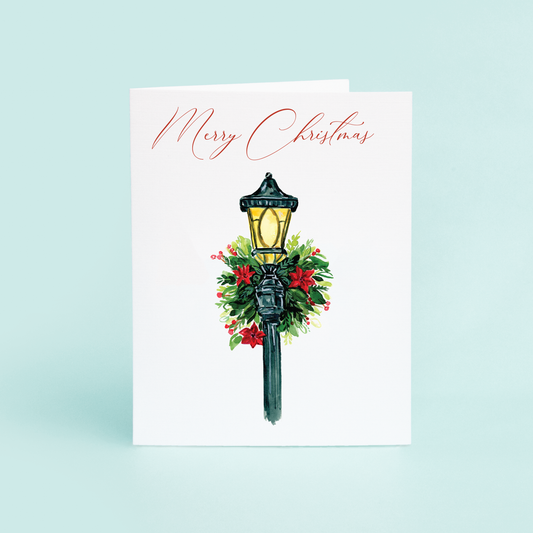 Streetlamp "Merry Christmas