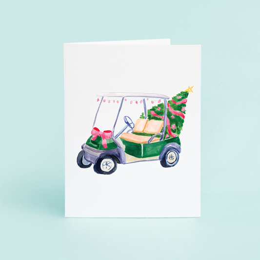 Holiday Golf Cart