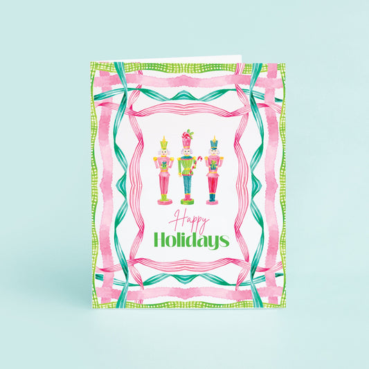 Happy Holidays Nutcrackers