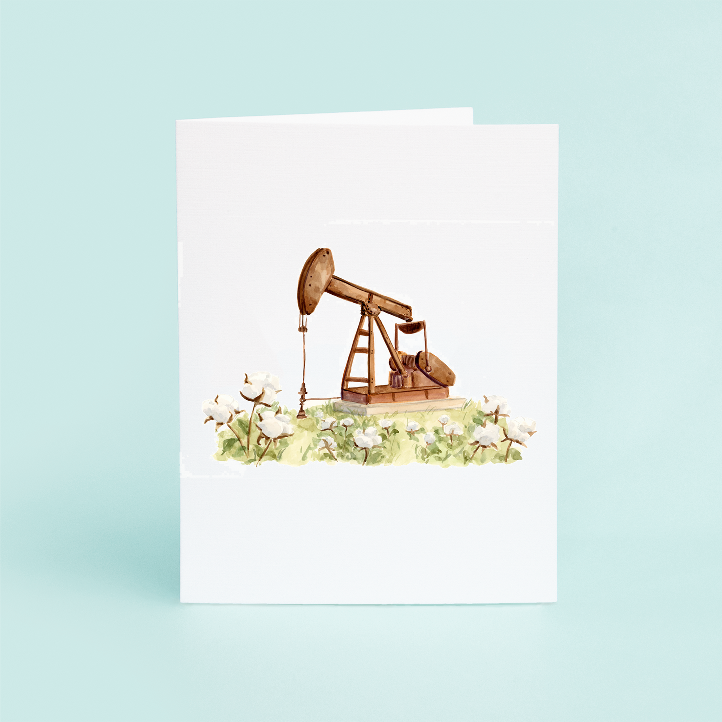 Cotton Field Pumpjack
