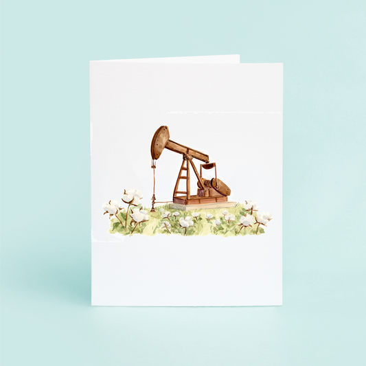Cotton Field Pumpjack