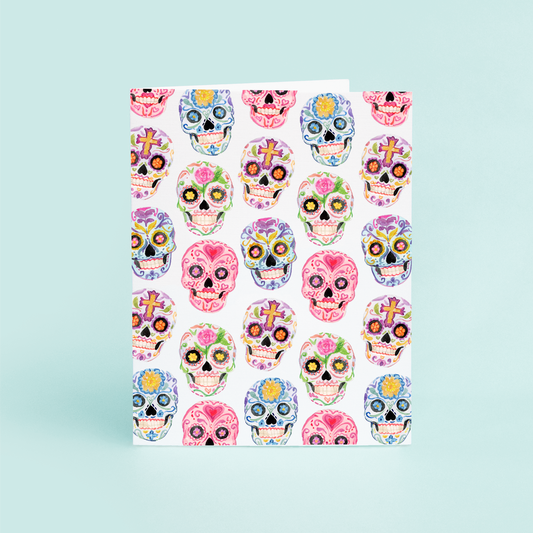 Colorful Sugar Skulls