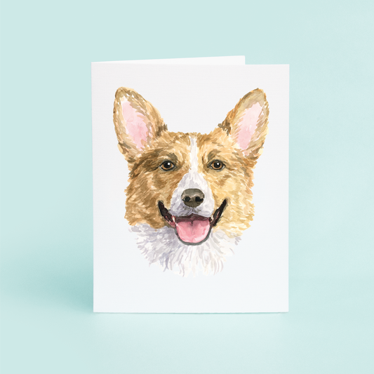 Corgi Portrait
