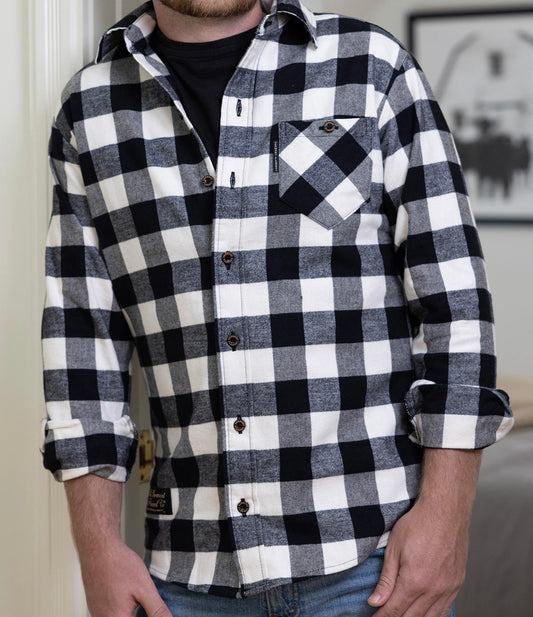 Fitted Flannel Shirt - Upcountry Check