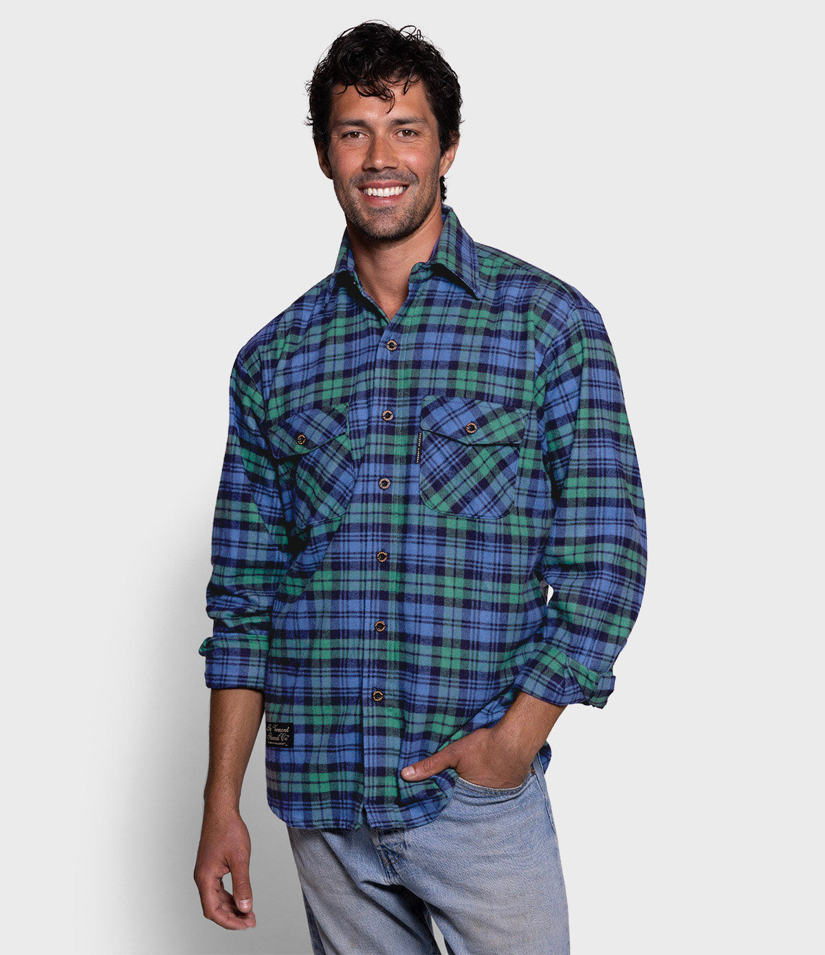 Men's Classic Flannel Shirt - Black Watch