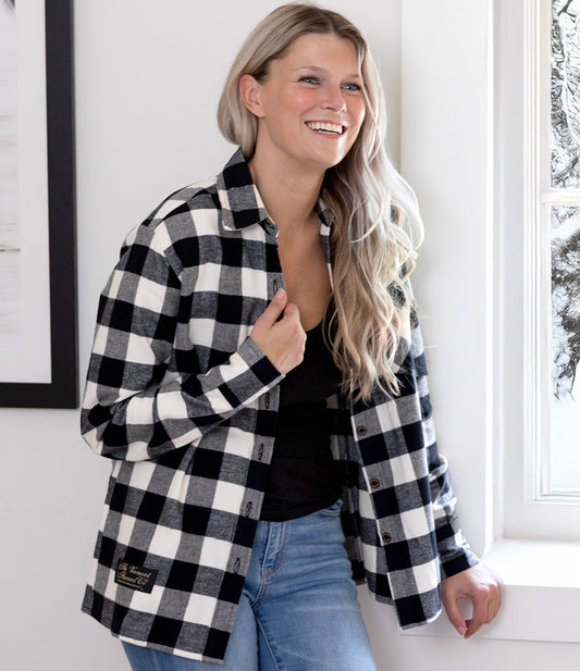 Women's Classic Flannel Shirt - Upcountry Check