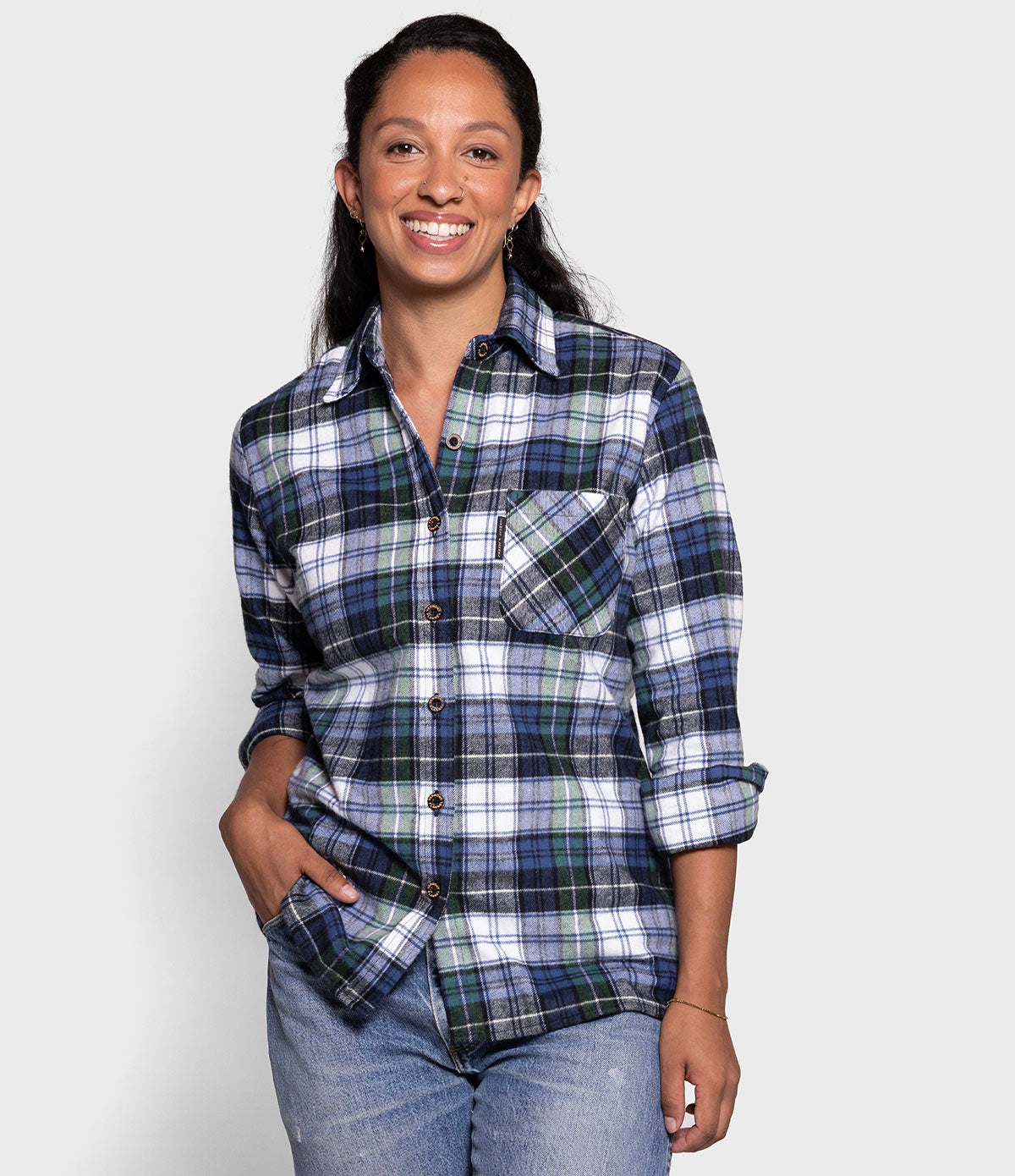 Women's Classic Flannel Shirt - Campbell
