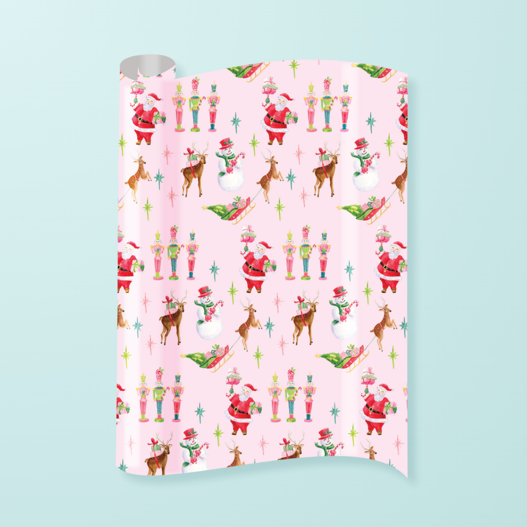 Vintage Holidays Gift Wrap