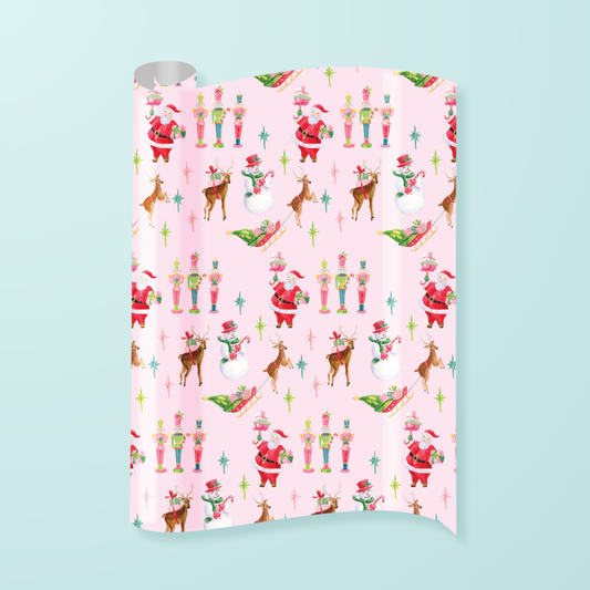 Vintage Holidays Gift Wrap