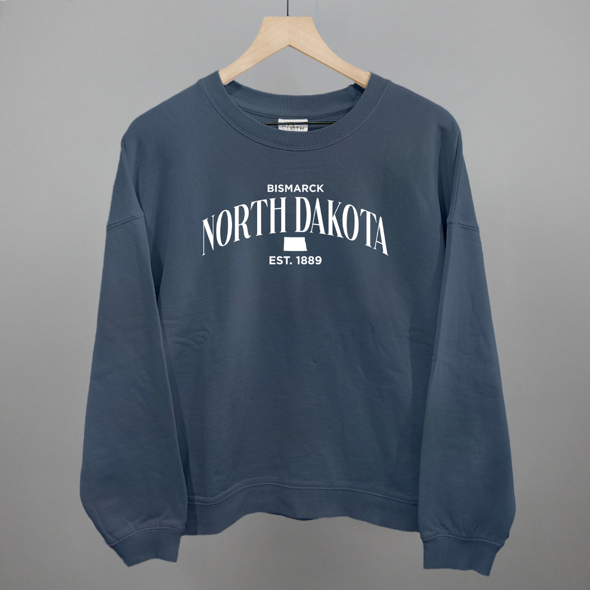 North Dakota Est. 1889 (White)