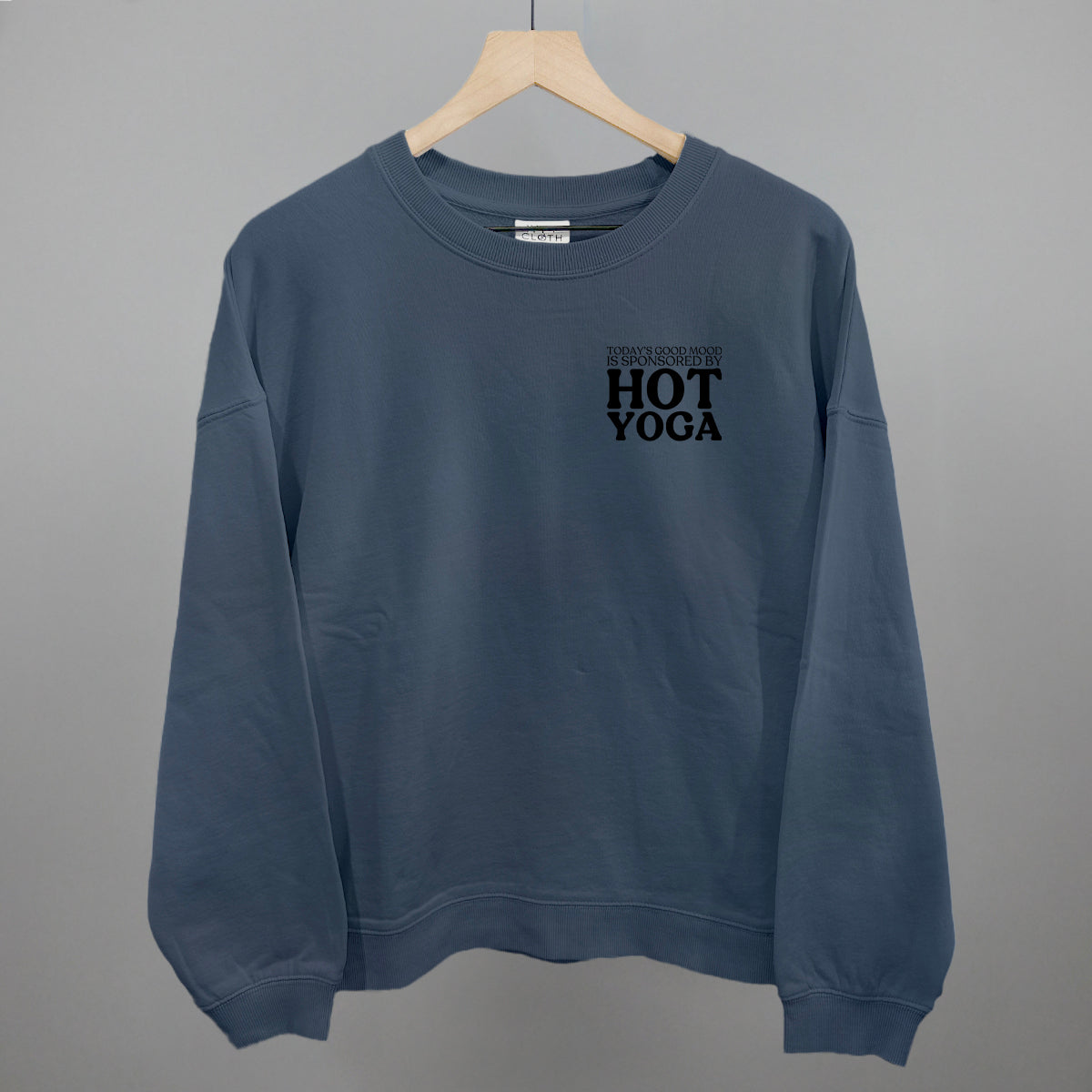 Mood Sponsored By Hot Yoga (Left Chest)