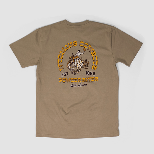 Vintage Wyoming Cowboys Tee