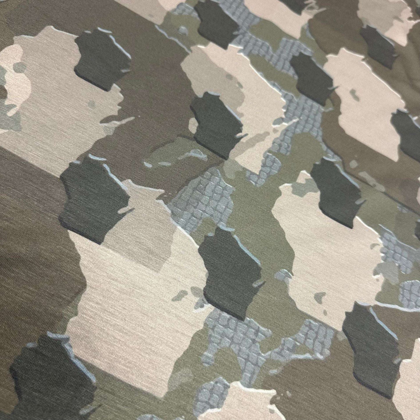 Wisconsin Camo - Short Sleeve Shirt