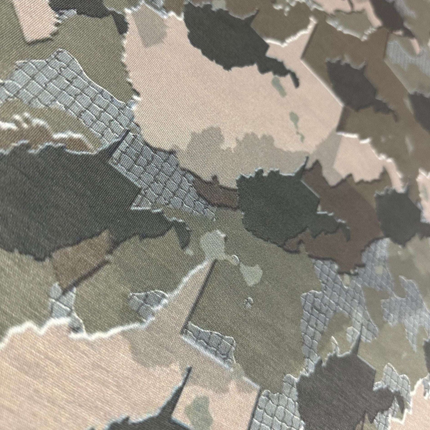 West Virginia Camo - Short Sleeve Shirt