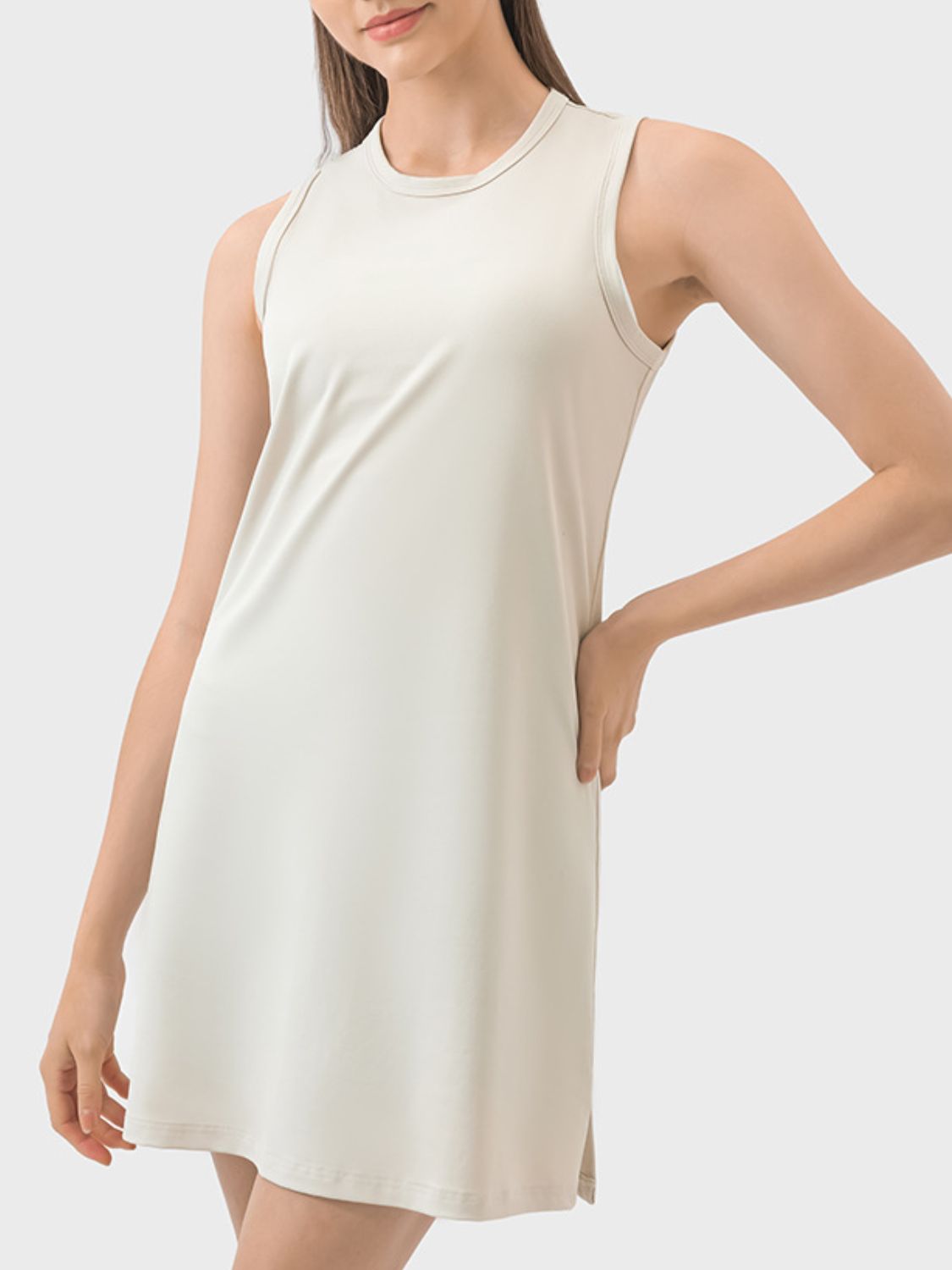 Simplee Sleeveless Active Dress