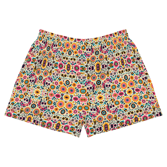 Calavera Dreams: Dia de los Muertos Athletic Shorts