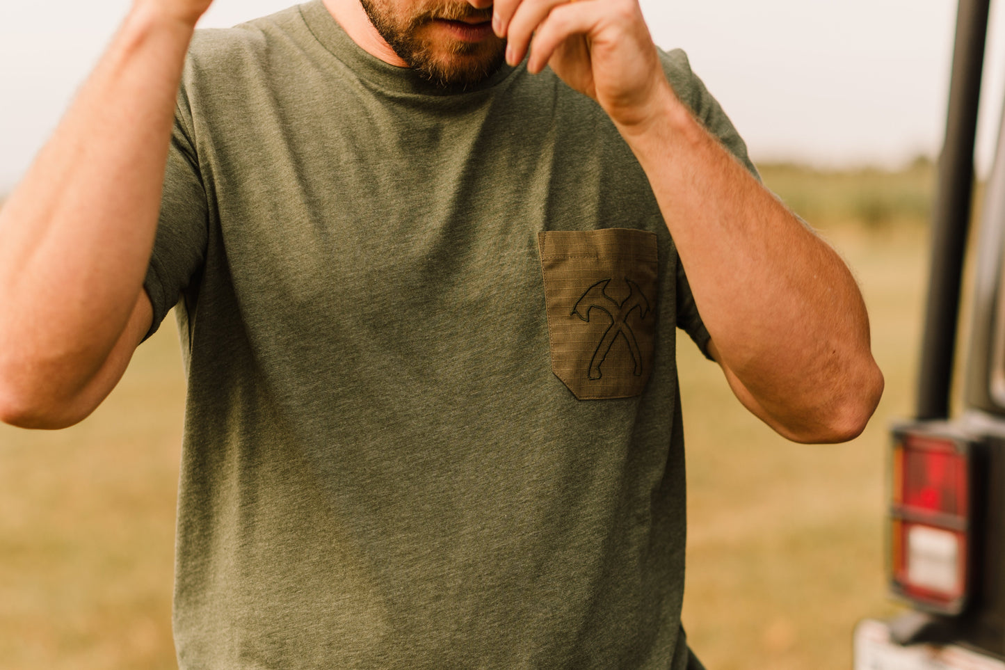 Jack Carr x Ball and Buck Pocket Tee