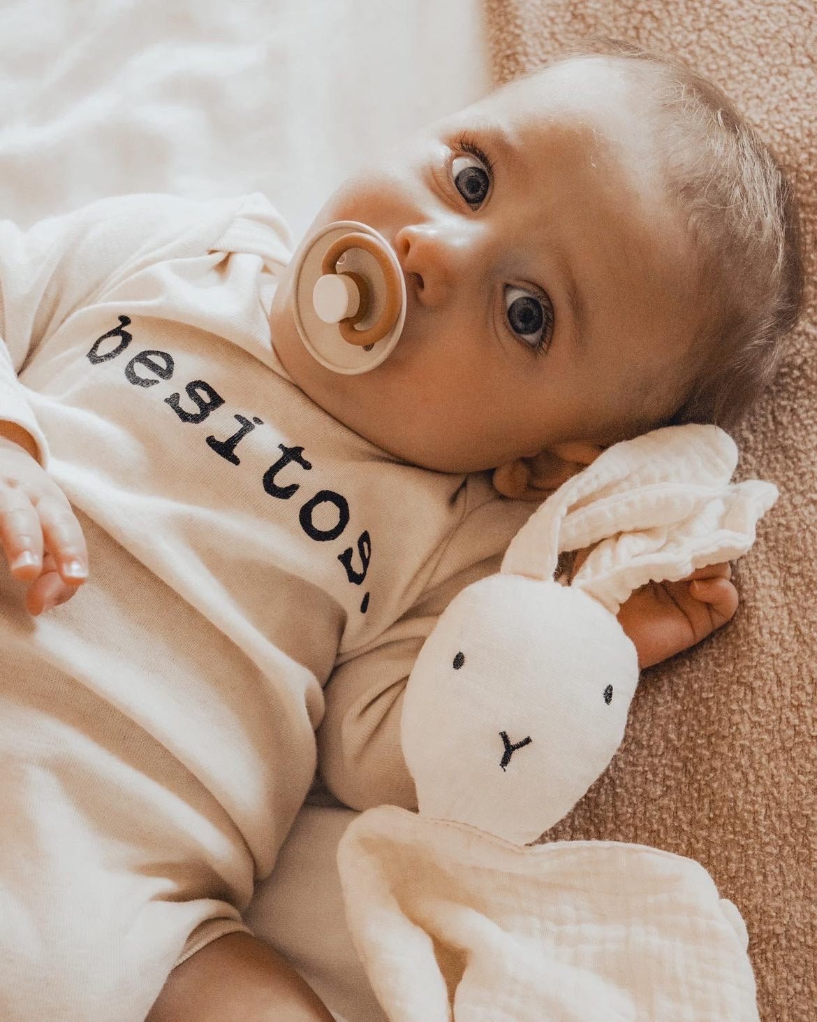 Besitos Organic Cotton Baby Bodysuit Long Sleeve
