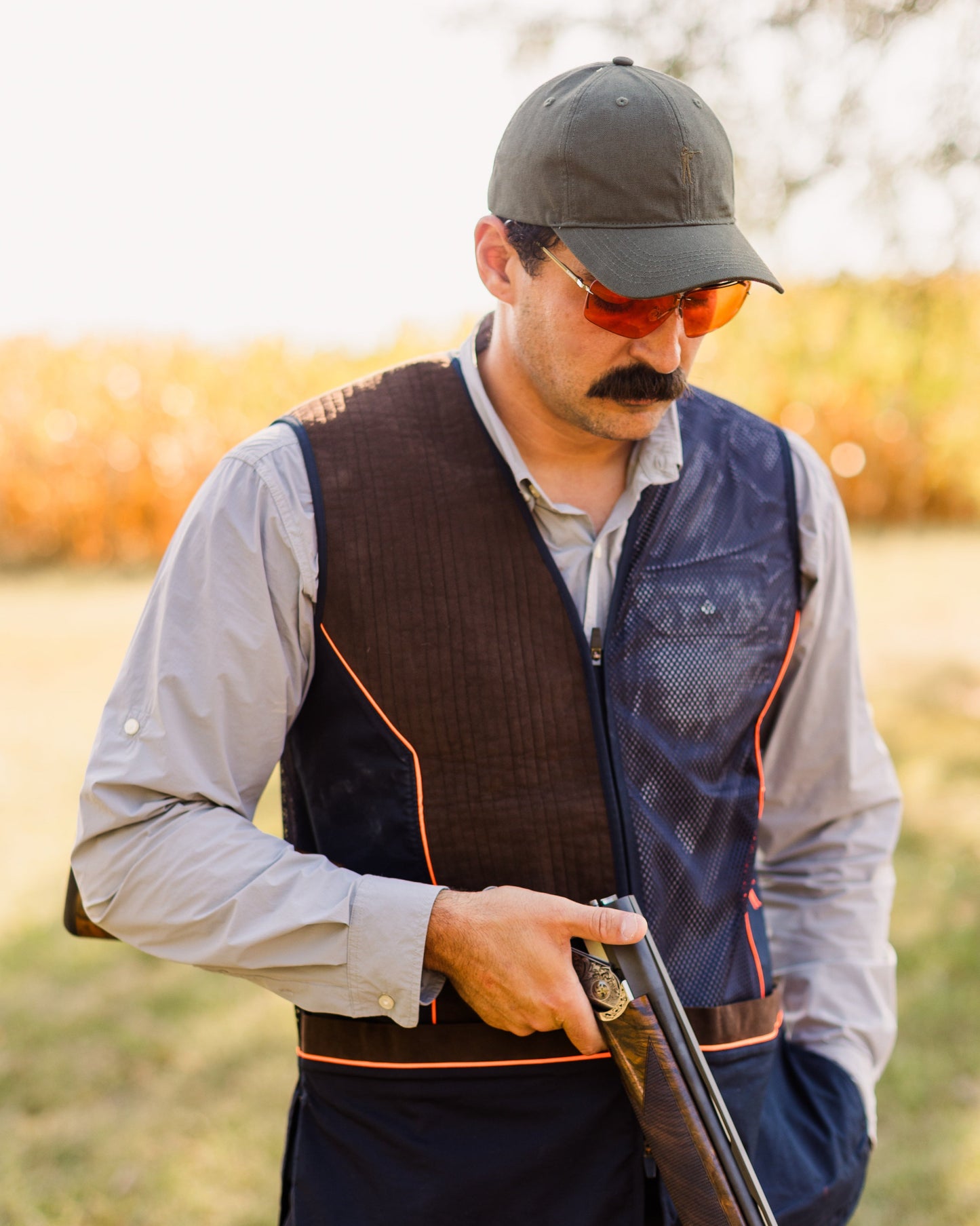 Competition Clays Vest in Navy