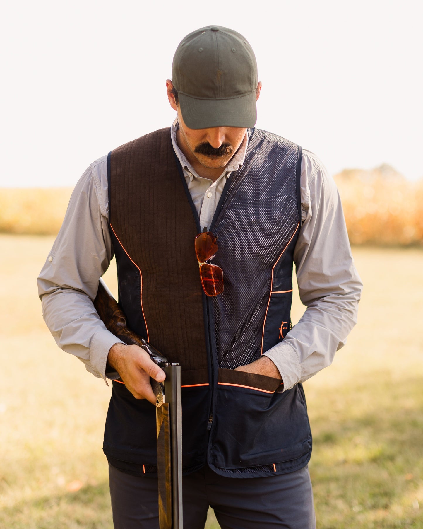 Competition Clays Vest in Navy
