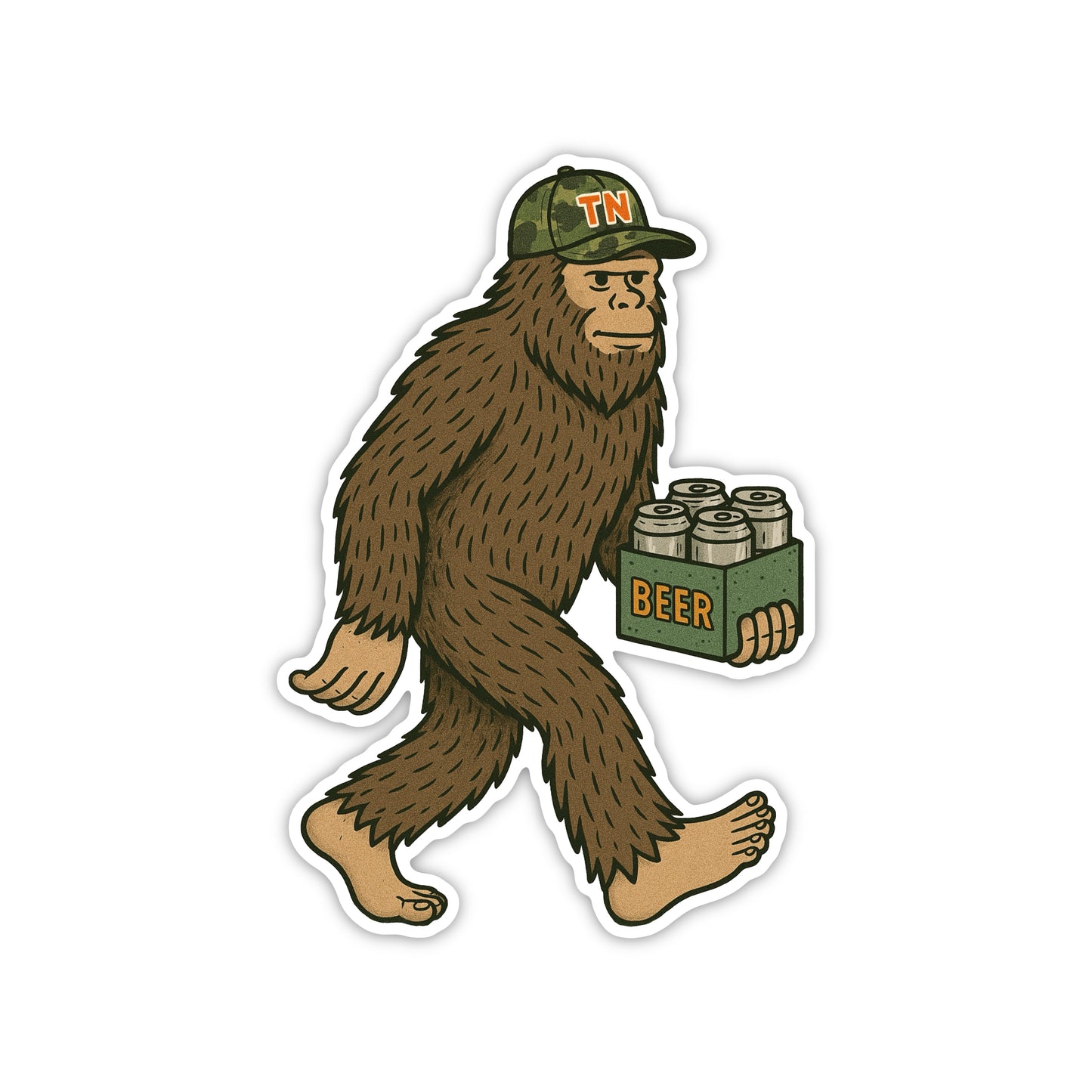 Bigfoot Sticker