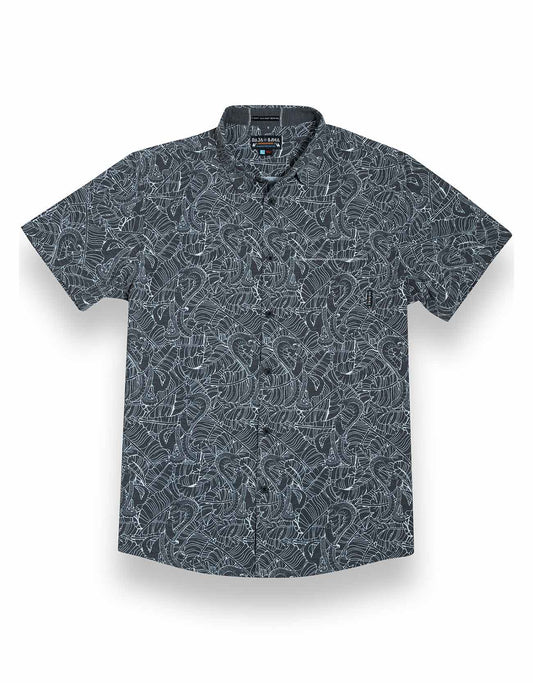 FAIR FIGHT BLACK - VAGABOND™ BUTTON UP