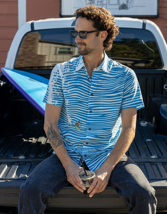 100 FOOT WAVE - VAGABOND™ BUTTON UP