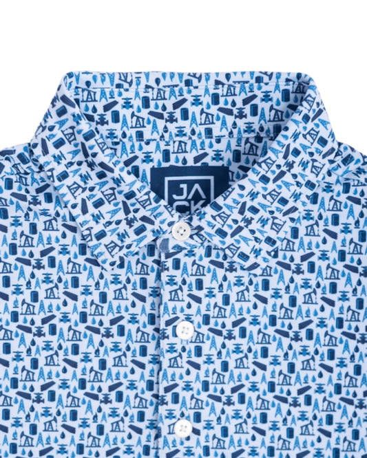 Boom Town - Light Blue
