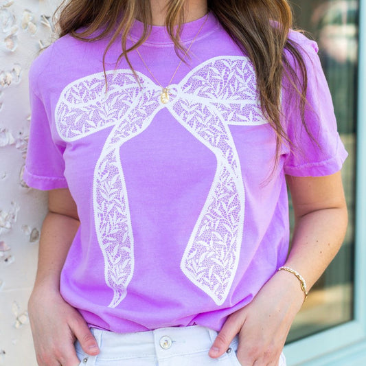 Bow 'Lace It Up' T-Shirt