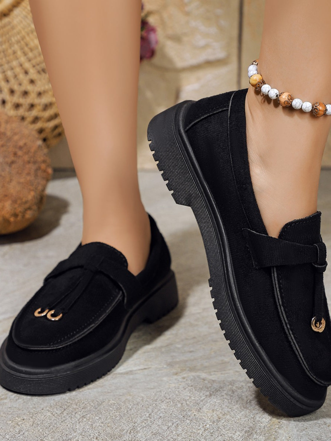 Slip On Tassel Flats - 3 Colors!