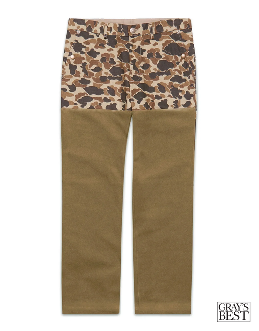 Midweight Field Pant - 17oz Waxed Camo