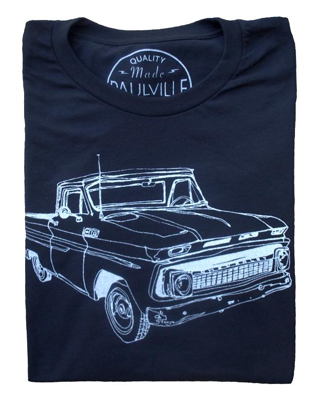 Old Chevy Truck T-Shirt - Dark Grey