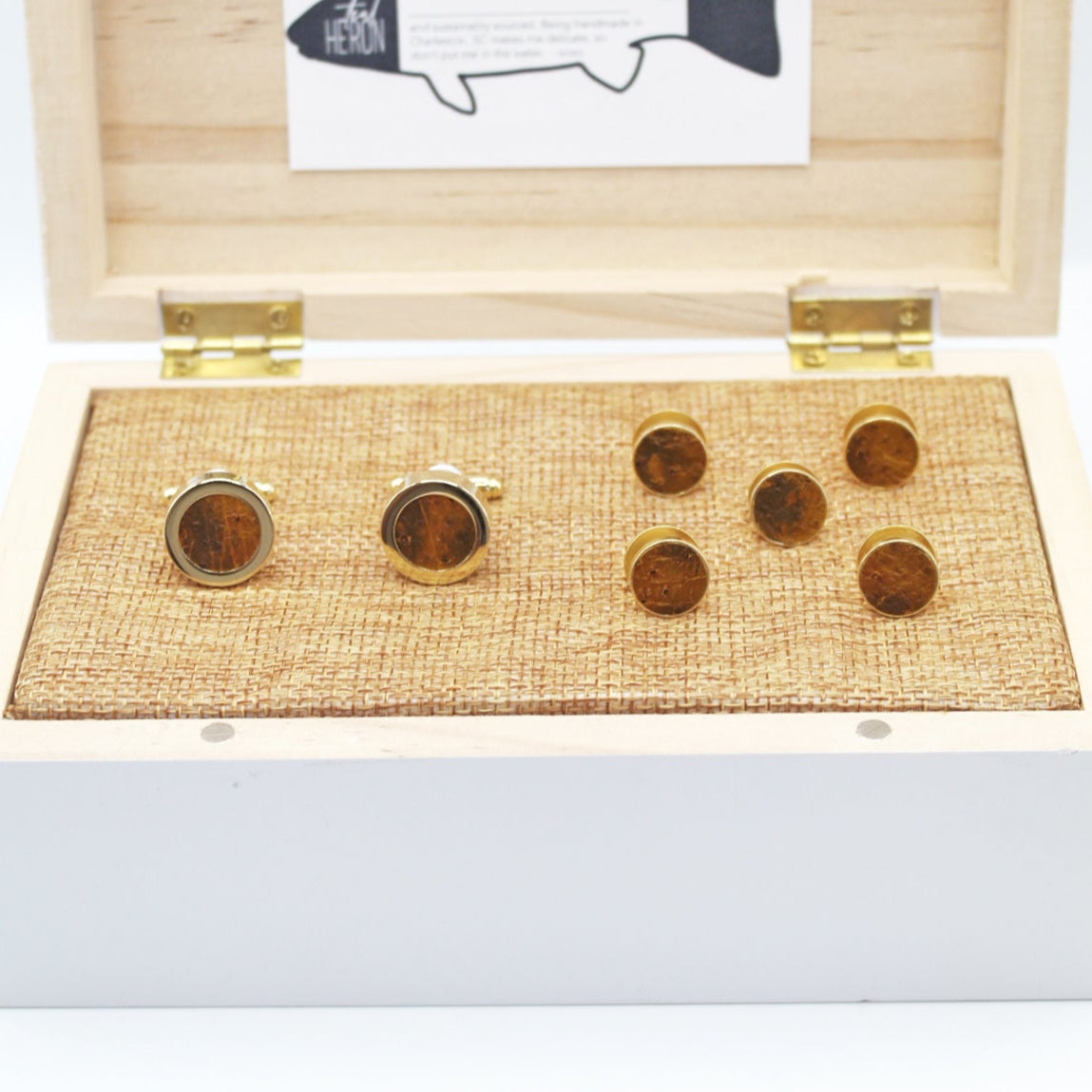 CUFFLINKS & STUDS SET