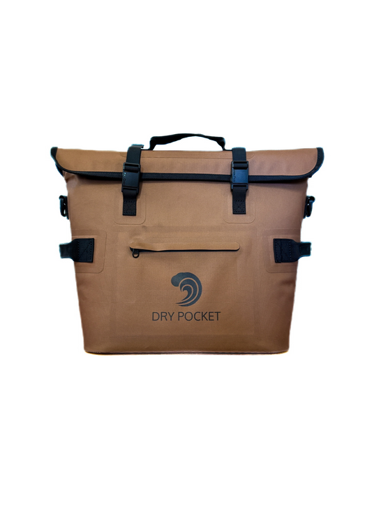 ARRIVING IN JULY / Coyote Brown - Auto-Sealing, Waterproof, Floating, Scent Proof Day-Pack