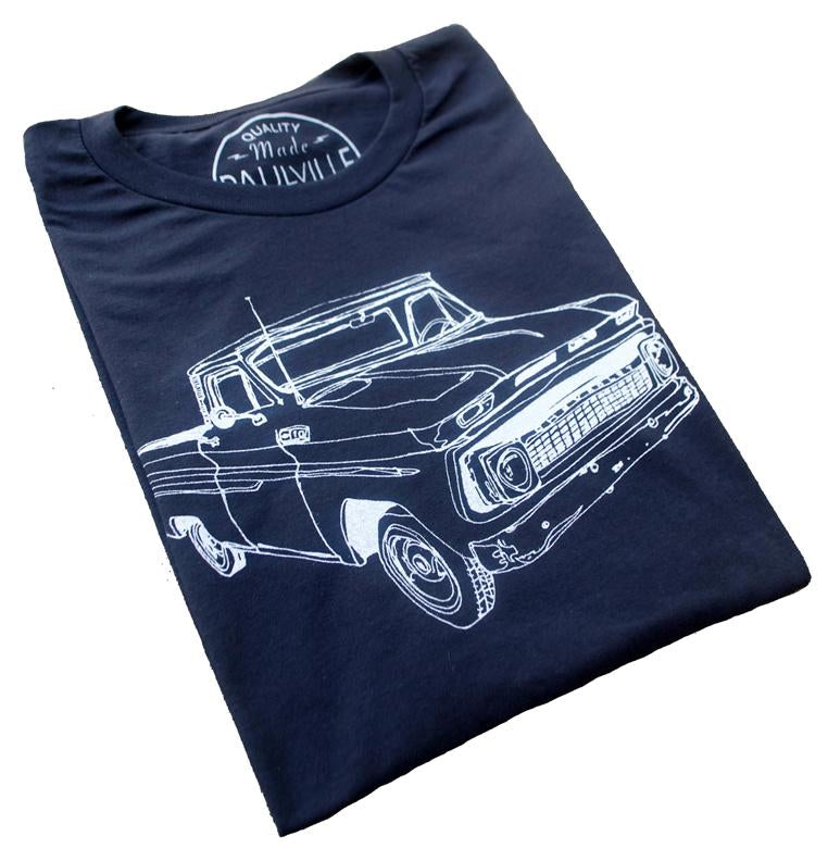 Old Chevy Truck T-Shirt - Dark Grey