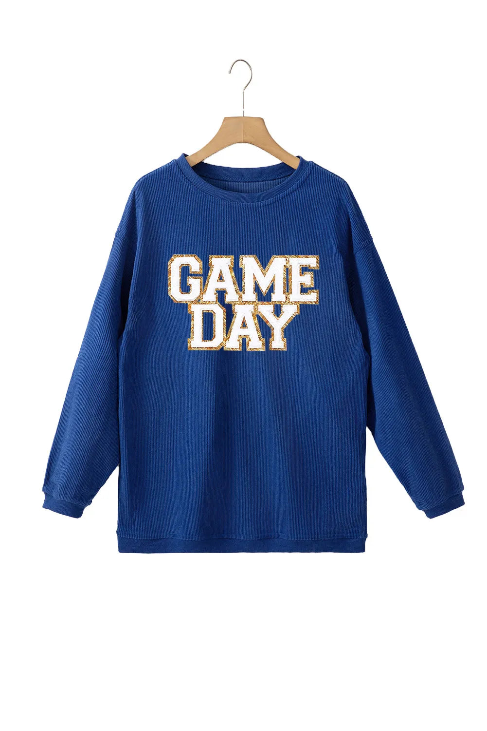 GAME DAY Long Sleeve Sweatshirt - Blue