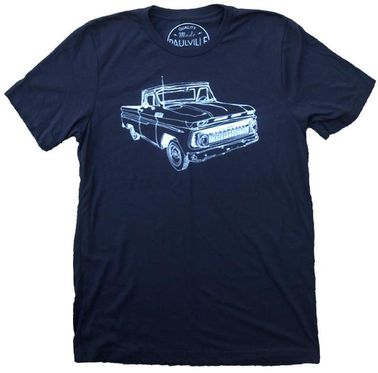 Old Chevy Truck T-Shirt - Dark Grey