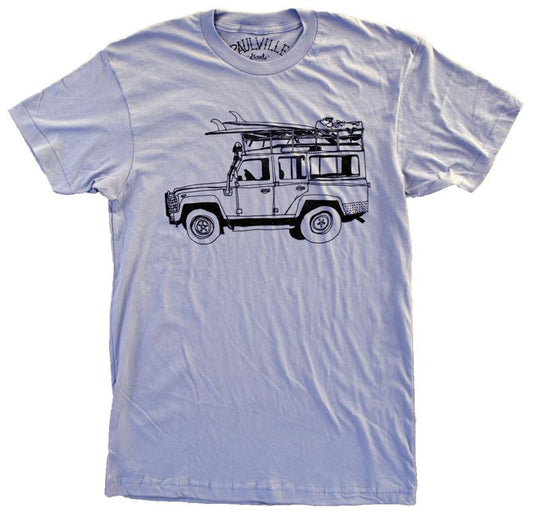 Surf Truck T-Shirt - Light Blue