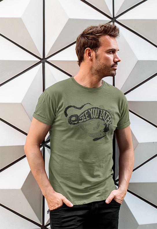 See You Later Alligator T-Shirt - Military