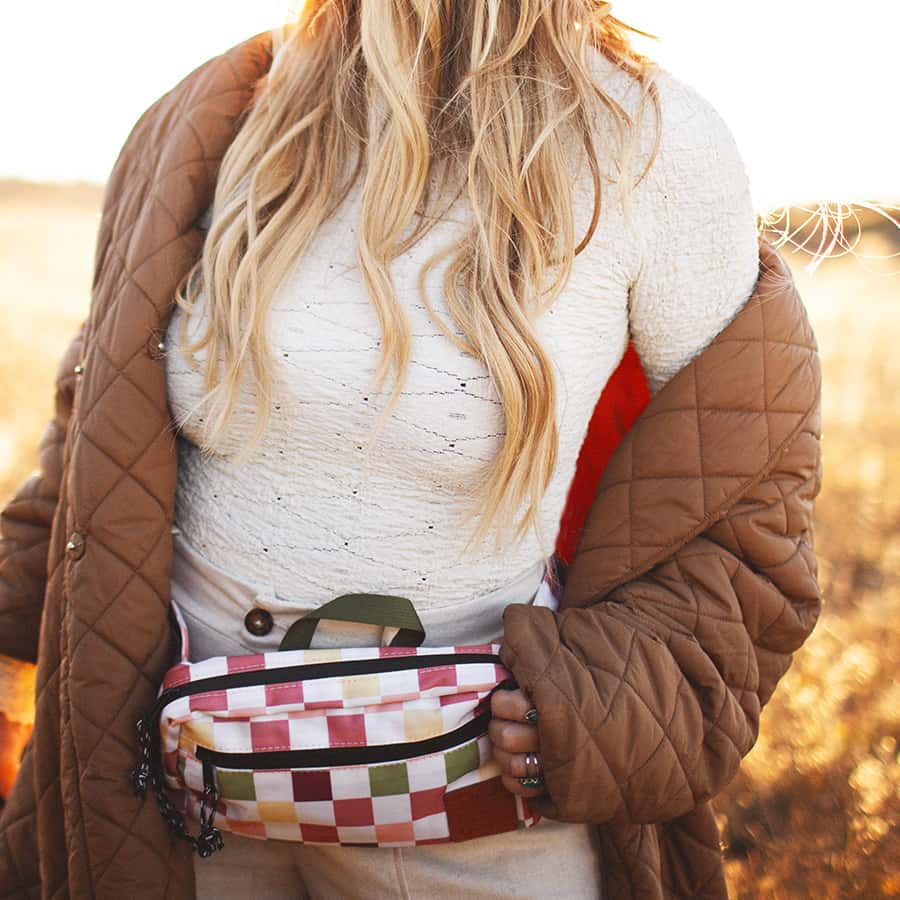 Everyday Fanny Pack (Checkers)