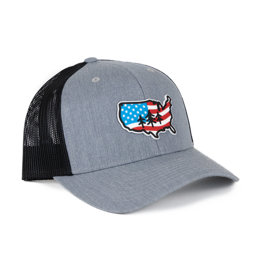 TriPine Flag Trucker Hat